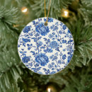 Search for ginger ornaments Blue and white