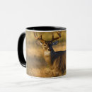 Search for white tail deer mugs Antler