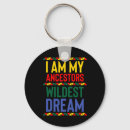 Search for ancestors round keychains Black