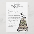 Search for anniversary cake invitations 25th