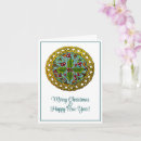 Search for celtic christmas cards Gold