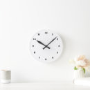 Recherche de murale blanche horloges Noir et blanc