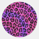 Search for pink leopard pattern stickers Animal