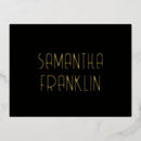 Search for art deco place cards Black