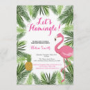 Search for flamingo beach party invitations Pineapple