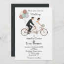 Search for tandem bicycle wedding invitations Cute
