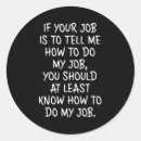 Search for funny job stickers Music