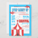 Search for big top circus tent invitations Party