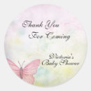 Search for pastel butterflies stickers Baby shower