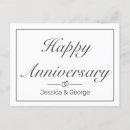 Search for anniversary wedding announcement cards Simple