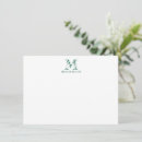 Search for hunters note cards Hunter green