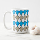 Search for blue diamond mugs Modern