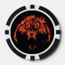 Recherche de orange noir jetons poker Tigre