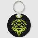 Search for skull green keychains Gothic