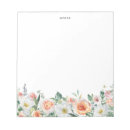 Recherche de jolies fleurs blocsnotes Aquarelle