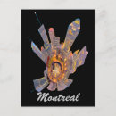 Search for montreal skyline postcards Night