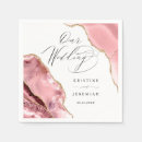 Search for black and rose gold napkins Names