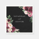 Recherche de burgundy wedding napkins Bordeaux