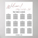 Search for rose gold wedding seating charts Calligraphy