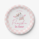 Search for pink pumpkin plates Fall autumn