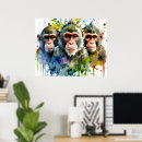 Search for monkeys art Chimpanzees