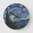 Recherche de peintures de van gogh horloges Bleu