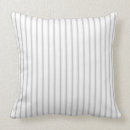 Recherche de ticking stripe pillows Blanc