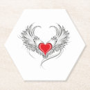 Search for angel wing coasters Red