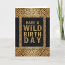 Search for cheetah birthday cards Safari