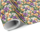 Search for calla lily wrapping paper Gold