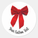 Recherche de ruban rouge autocollants Noeud