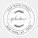 Search for round address labels weddings Simple typography