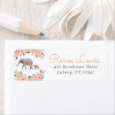 Search for elephant baby shower return address labels Floral