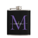 Search for purple flasks Monogrammed