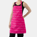 Recherche de motif rose tabliers Moderne