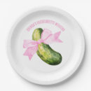 Recherche de pickle paper plates Rose