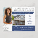 Search for real estate marketing postcards Modern elegant stylish script