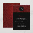 Recherche de damassé rouge invitations Élégant