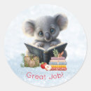Search for cute reading stickers Colourful