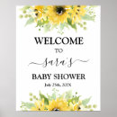 Search for sunflower baby shower decor Girl