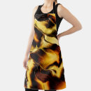 Search for burnt orange aprons Black