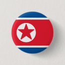 Search for north korea buttons Flag