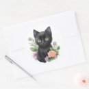 Search for black kittens stickers Whimsical