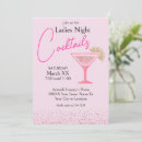 Search for ladies night party invitations Gold