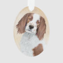 Search for irish setter ornaments White