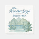 Search for couples shower napkins Mountains