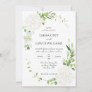 Recherche de hortensia mariage invitations Blanc