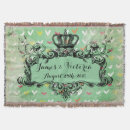 Search for bridal party blankets Newly weds