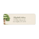 Search for oak tree return address labels Woodland