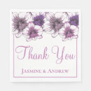 Search for purple orchid napkins Bridal shower